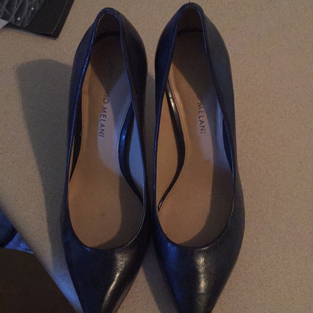 Black Antonio Melani heels